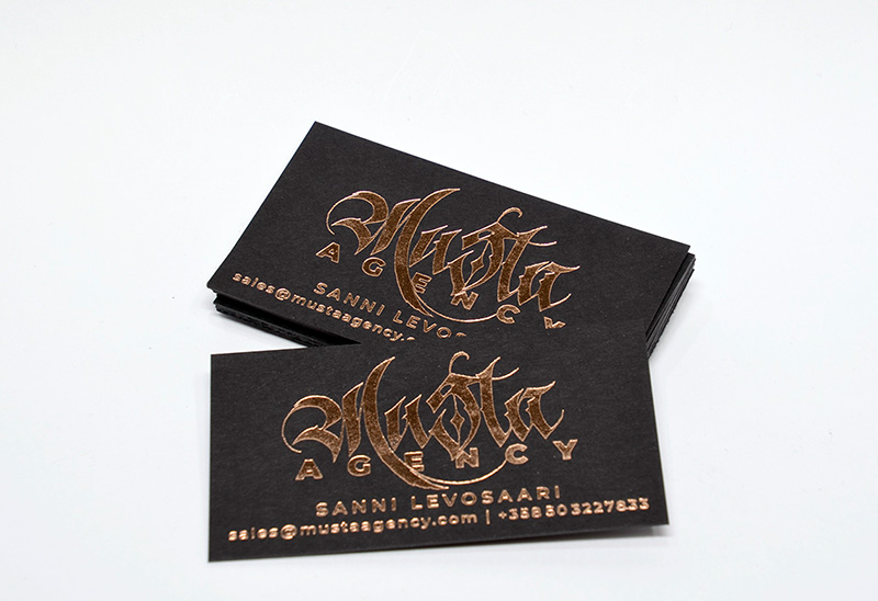 Folioidut käyntikortit